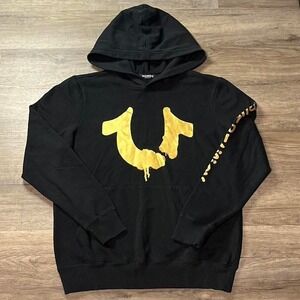 True Religion Gold Essential Sportswear Hoodie size small